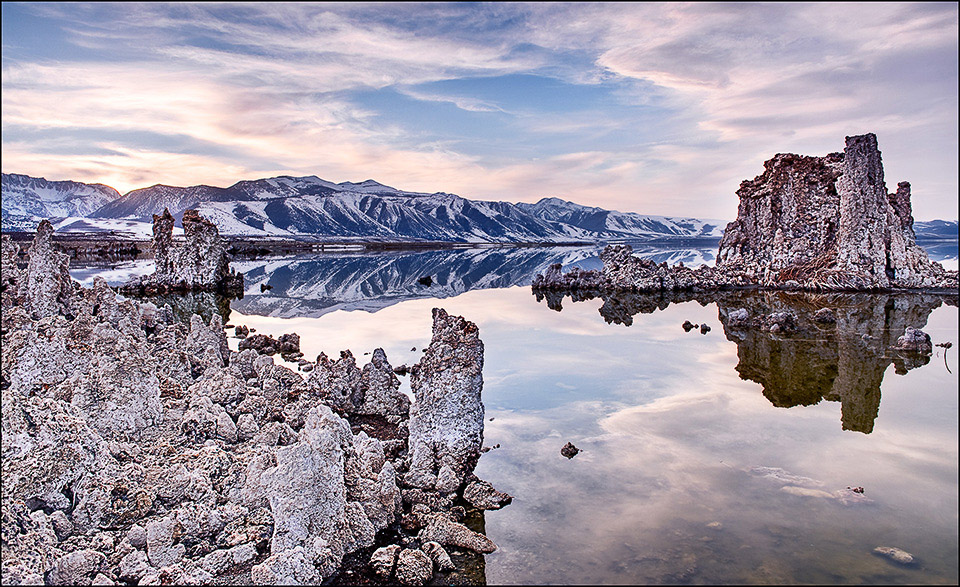 Winter Reflections, Mono Lake