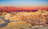 Zabriskie Point Sunrise; Death Valley