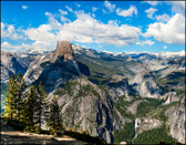 Little Yosemite Valley: Half Dome, Nevada & Vernal Falls
